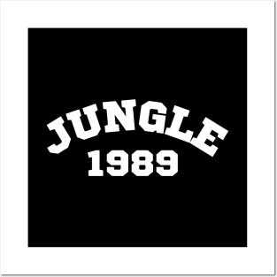 Jungle 1989 Junglist Jungle DnB Music Posters and Art